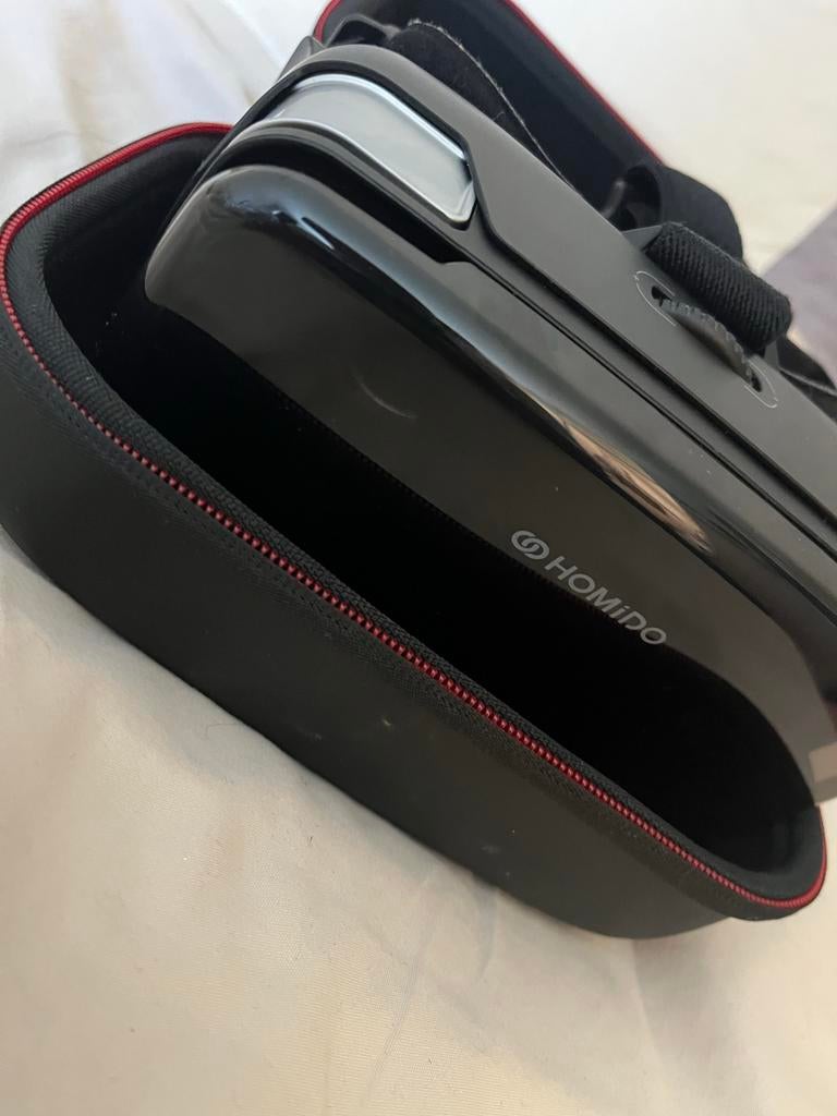 Homido VR-bril met beschermhoes, Ophalen of Verzenden, Zo goed als nieuw, VR-bril, Telefoon