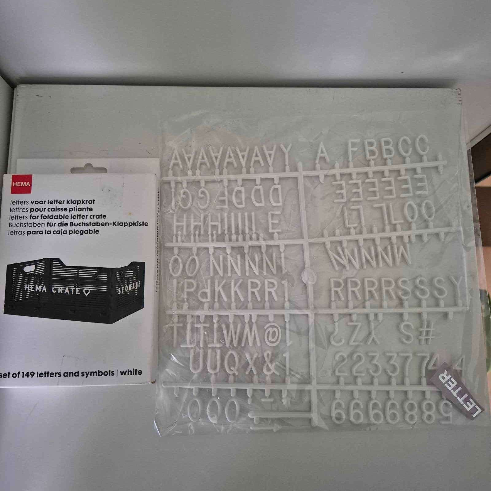 Letters voor leterboard, Ophalen of Verzenden
