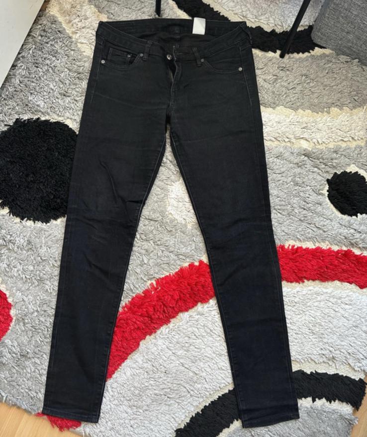 H&M broek maat 32, Ophalen of Verzenden, Zo goed als nieuw, Blauw, W27 (confectie 34) of kleiner