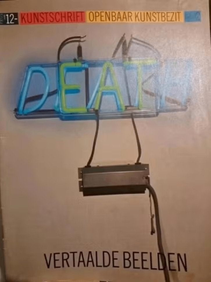 VERTAALDE BEELDEN ~ Relatie beeldende kunst & taal, Ophalen of Verzenden, Zo goed als nieuw