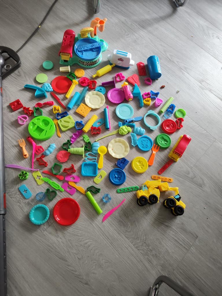 Diverse play doh klei vormen, Ophalen of Verzenden, Gebruikt
