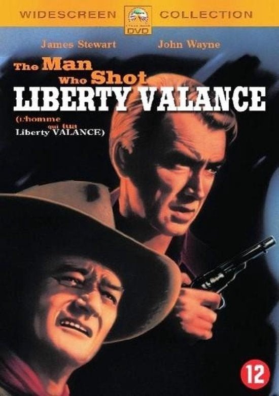 dvd The Man Who Shot Liberty Valance [John Wayne], 1960 tot 1980, Engels, Nederlands, Ophalen of Verzenden