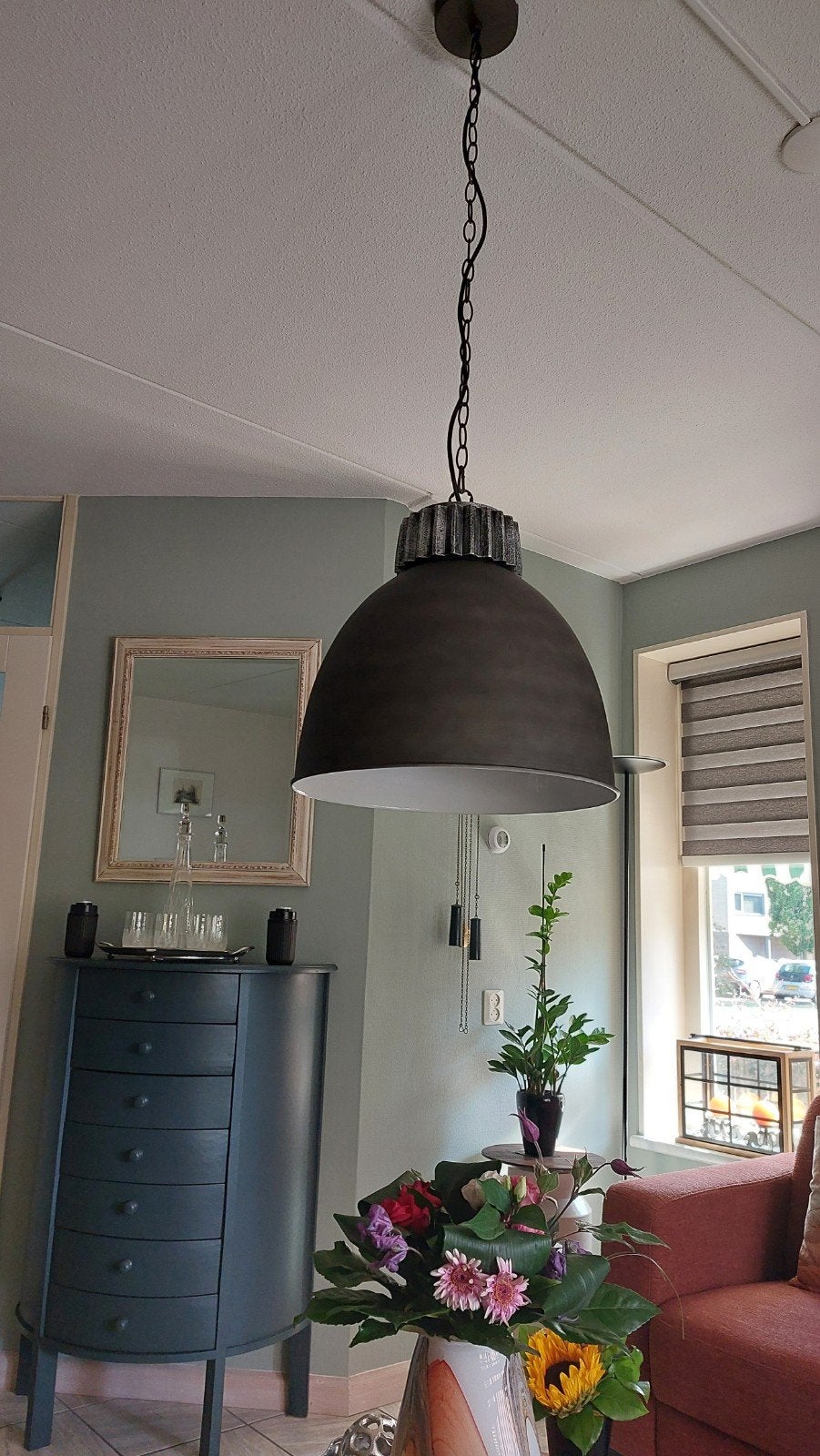 hanglamp voor kamer keuken hal uit rookvrij huis, Huis en Inrichting, Lampen | Hanglampen, Ophalen
