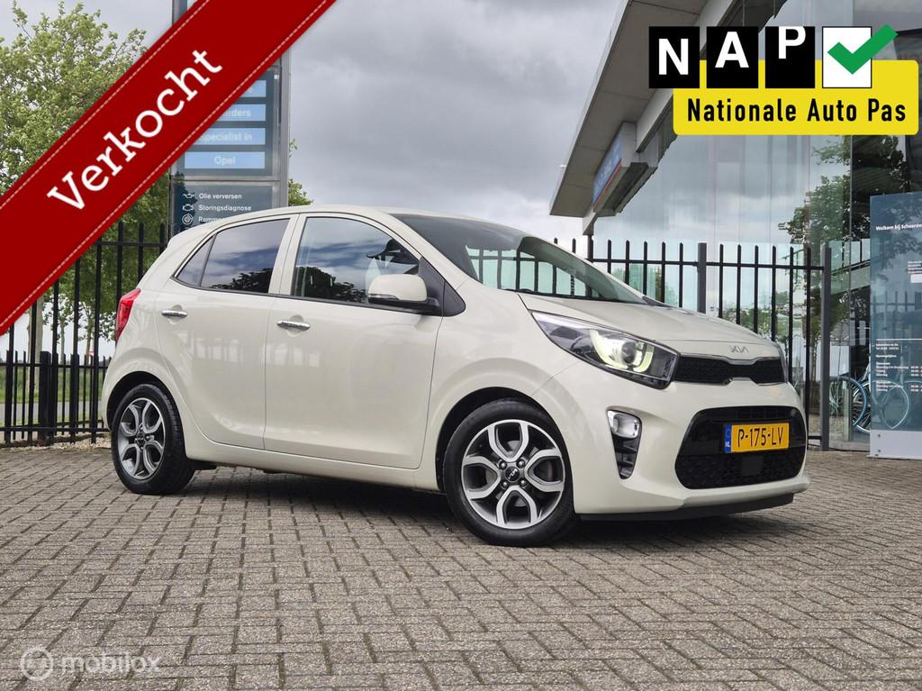 Kia Picanto 1.0|DynamicPlusLine|Clima|Cruise|Carplay, Auto's, Kia, Bedrijf, Te koop, Picanto, ABS, Achteruitrijcamera, Airbags