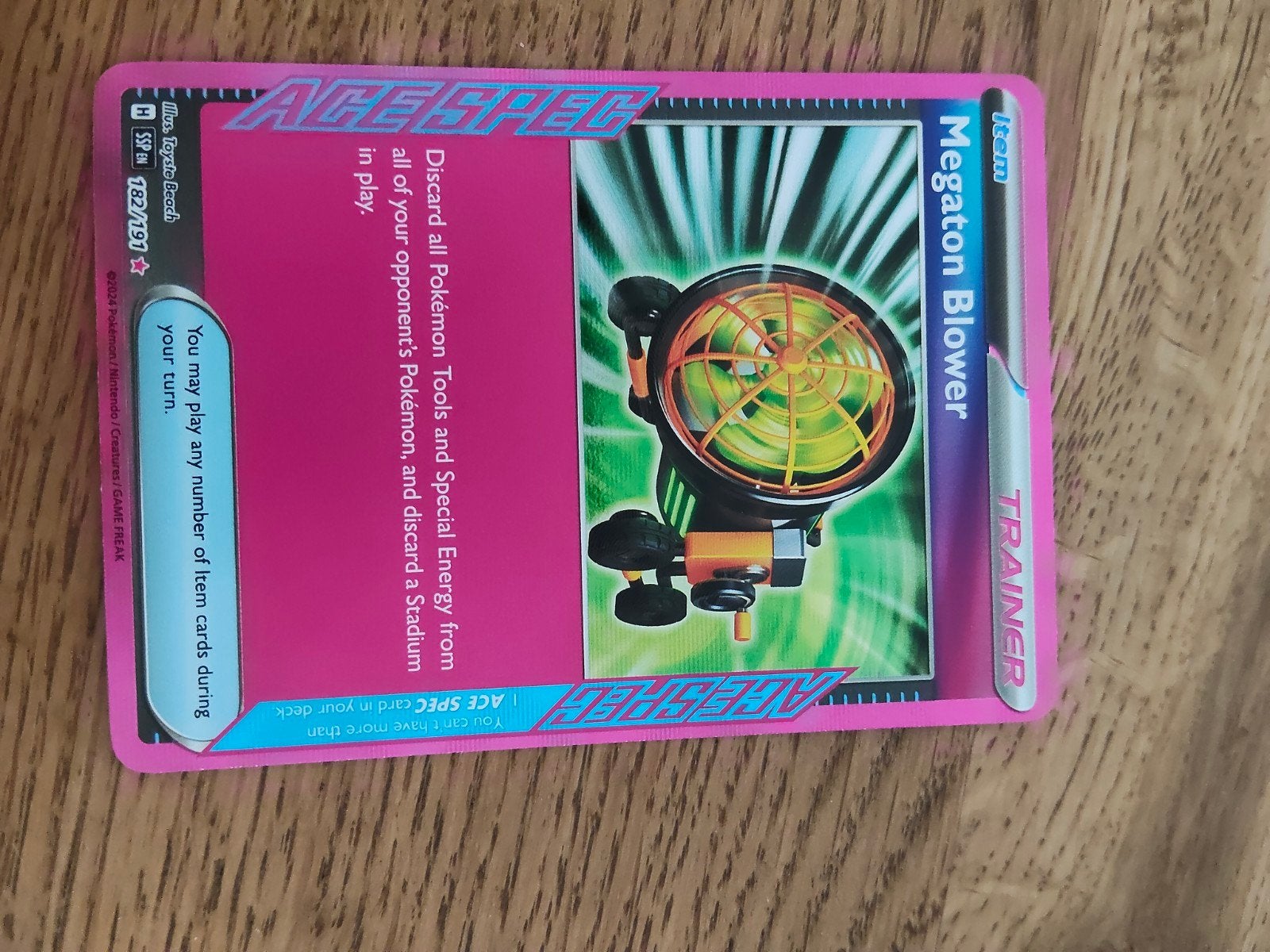 megaton blower, Ophalen of Verzenden, Losse kaart