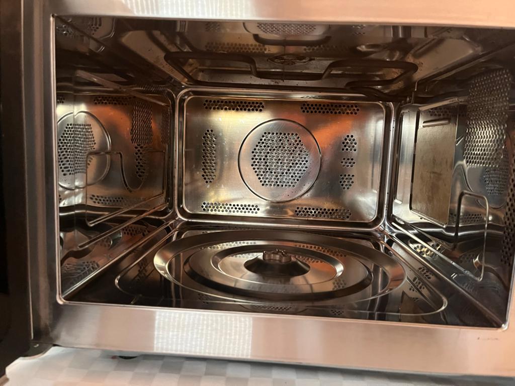 Inventum Combi Oven/Magnetron - Nette Staat, Witgoed en Apparatuur, Magnetrons, Ophalen, Combimagnetron, Grill, Zo goed als nieuw