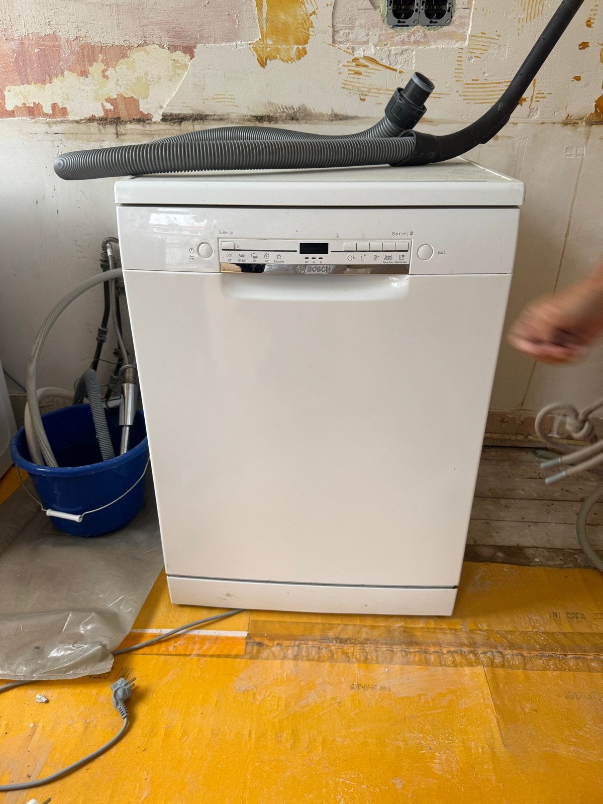 Bosch Serie 2 Vaatwasser - Vrijstaand, Witgoed en Apparatuur, Vaatwasmachines, Ophalen, Gebruikt, 60 cm of meer, Eco programma