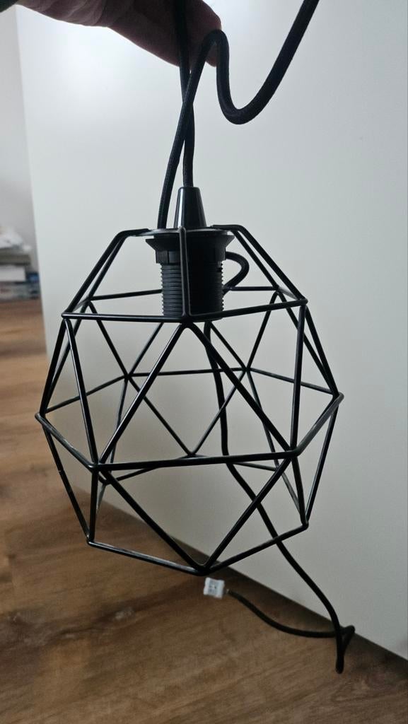 Hippe geometrische Ikea lamp, Huis en Inrichting, Lampen | Hanglampen, Ophalen, Zo goed als nieuw, Modern, Minder dan 50 cm
