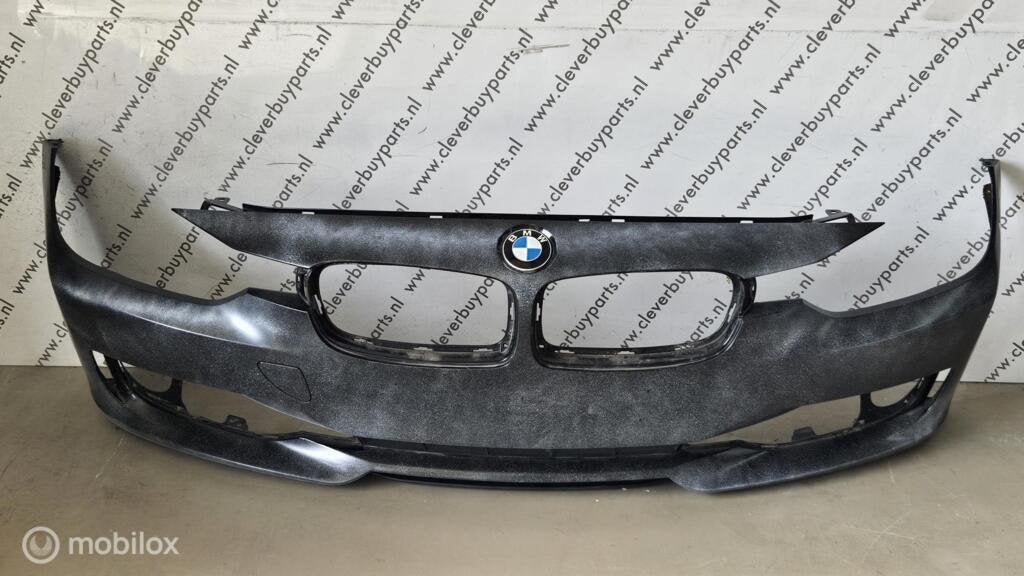 Voorbumper origineel BMW 3-serie F30 LCI ('15->) 7267480, Gebruikt, Voor, Ophalen of Verzenden