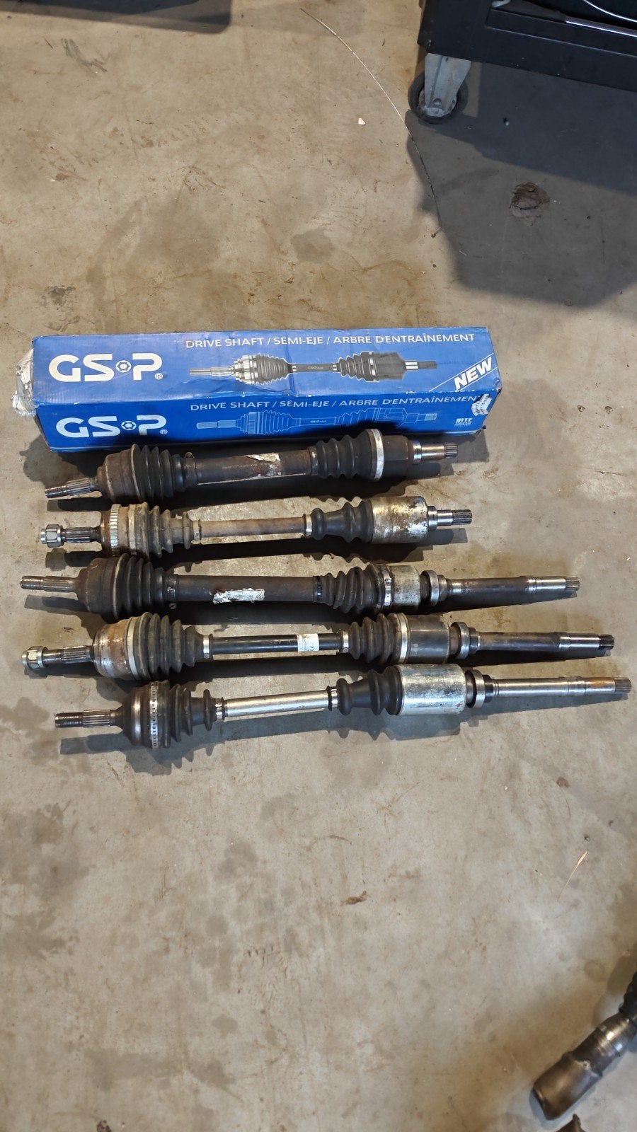 Aandrijfassen peugeot 106 citroen saxo, Ophalen, Gebruikt, Citroën
