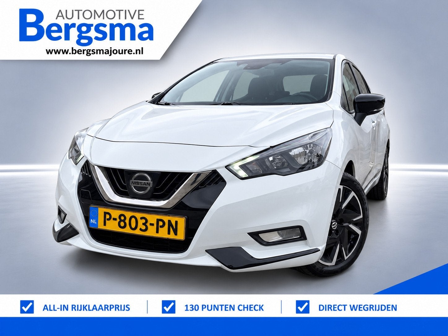 Nissan Micra 1.0 IG-T N-Design, Auto's, Voorwielaandrijving, Euro 6, Wit, Handgeschakeld