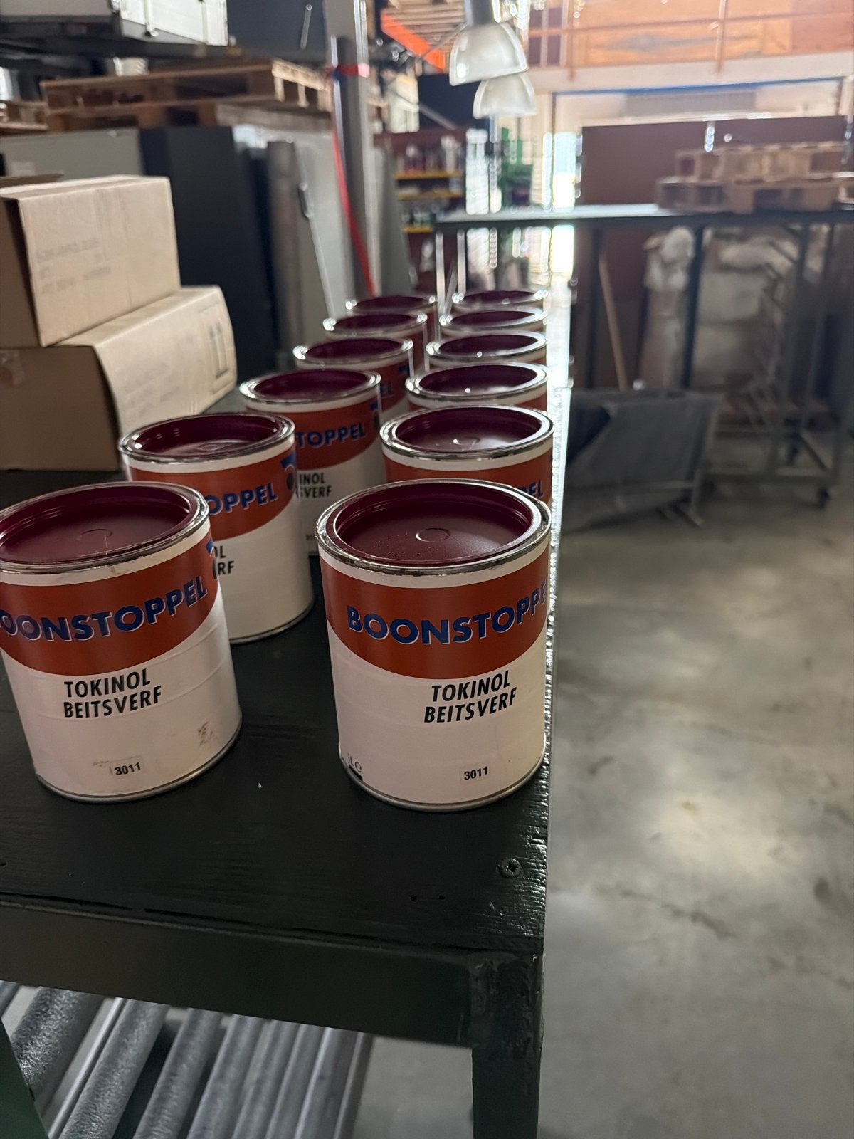 12 ltr. Boonstoppel Tokinol Beitsverf 3011 -  buiten, Ophalen of Verzenden, Nieuw, Overige typen