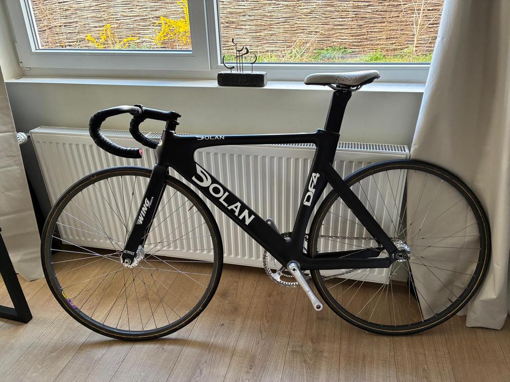 Baanfiets Dolan 53, Fietsen en Brommers, Minder dan 10 versnellingen, Zo goed als nieuw, 53 tot 57 cm, Ophalen