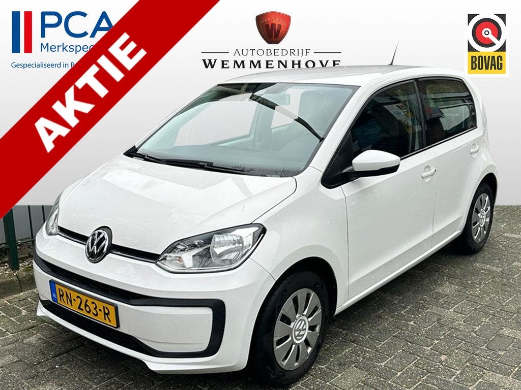 Volkswagen up! 1.0 BMT move up! 5-Deurs/Airco/Cruise control, Auto's, Volkswagen, Voorwielaandrijving, 12 maanden, Stof, Gebruikt