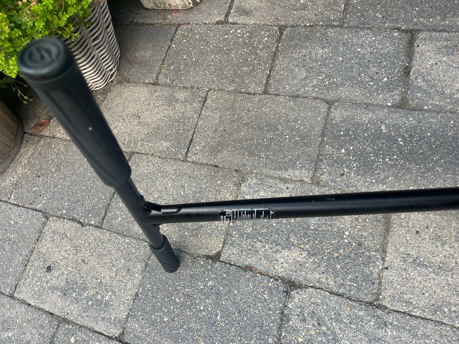 Stuntstep Oxelo MF One.0 - Zilver/Zwart, Ophalen of Verzenden, Gebruikt, Gewone step