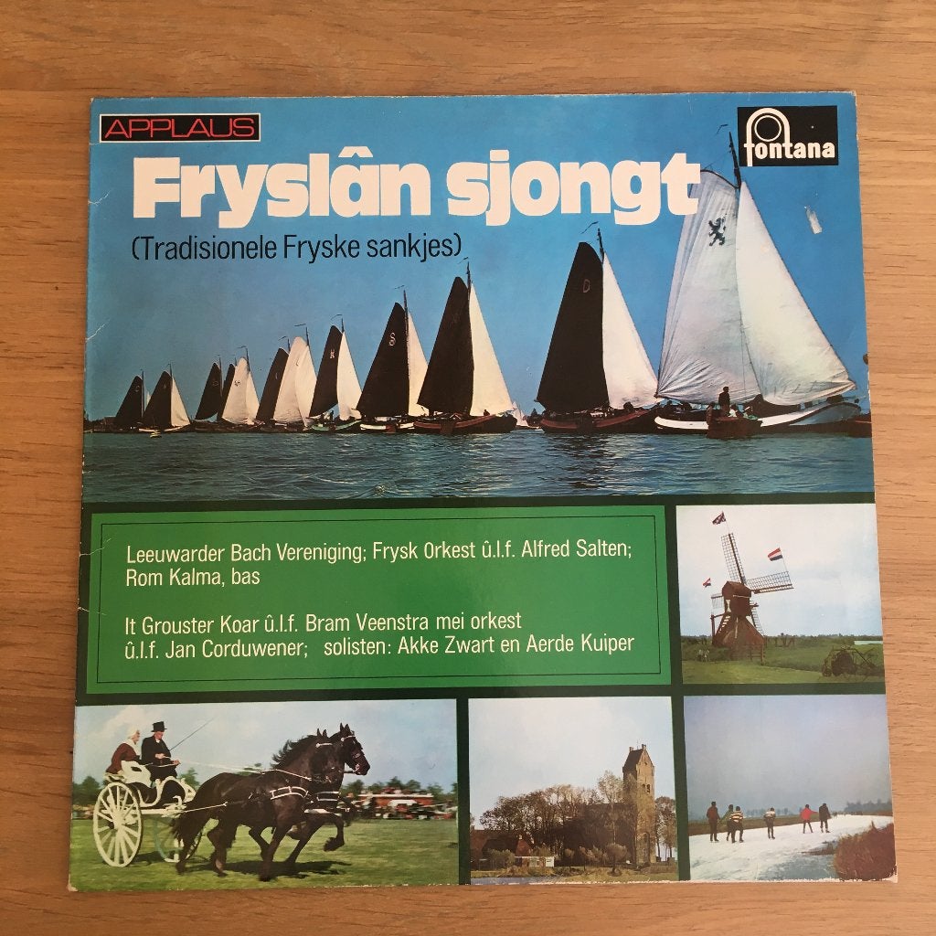 Fryslan Sjongt LP, Cd's en Dvd's, Ophalen, Gebruikt, 12 inch, Overige genres