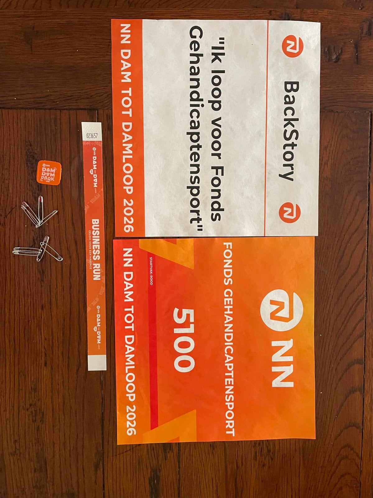 Startbewijs Dam tot Damloop ‍️, Tickets en Kaartjes, Sport | Overige, Eén persoon, September
