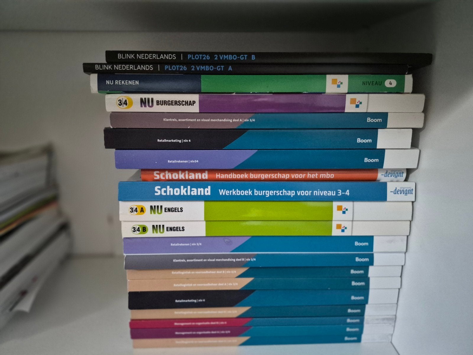 MBO Retail Manager studieboeken, Boeken, Schoolboeken, Ophalen of Verzenden, Zo goed als nieuw, Nederlands