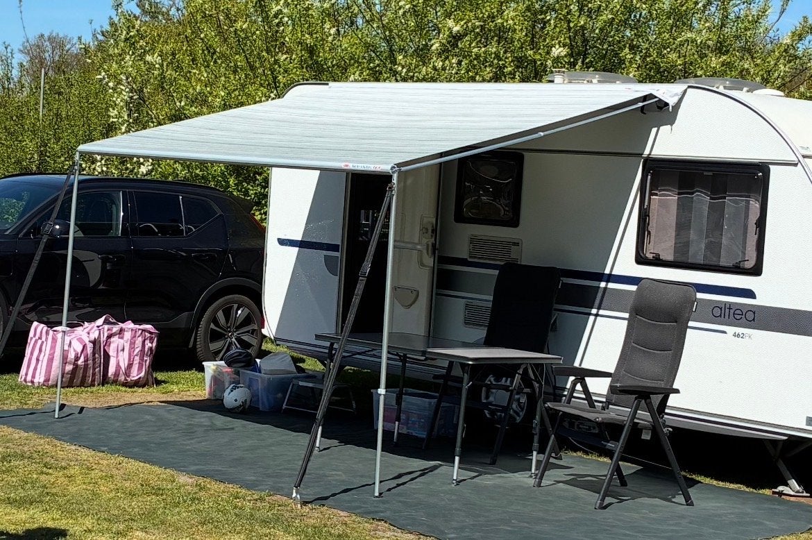 Fiamma Caravanstore xl 310 Luifel, Caravans en Kamperen, Ophalen, Zo goed als nieuw