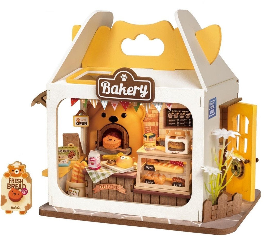 Robotime Teddy's Breadbox nieuw, Hobby en Vrije tijd, Ophalen of Verzenden, Nieuw, Gereedschap of Toebehoren