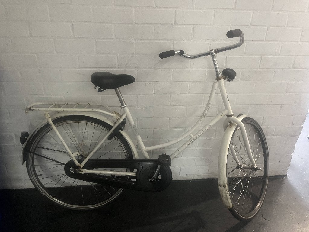Omafiets, Terugtraprem, Gebruikt, 47 tot 50 cm, Ophalen of Verzenden