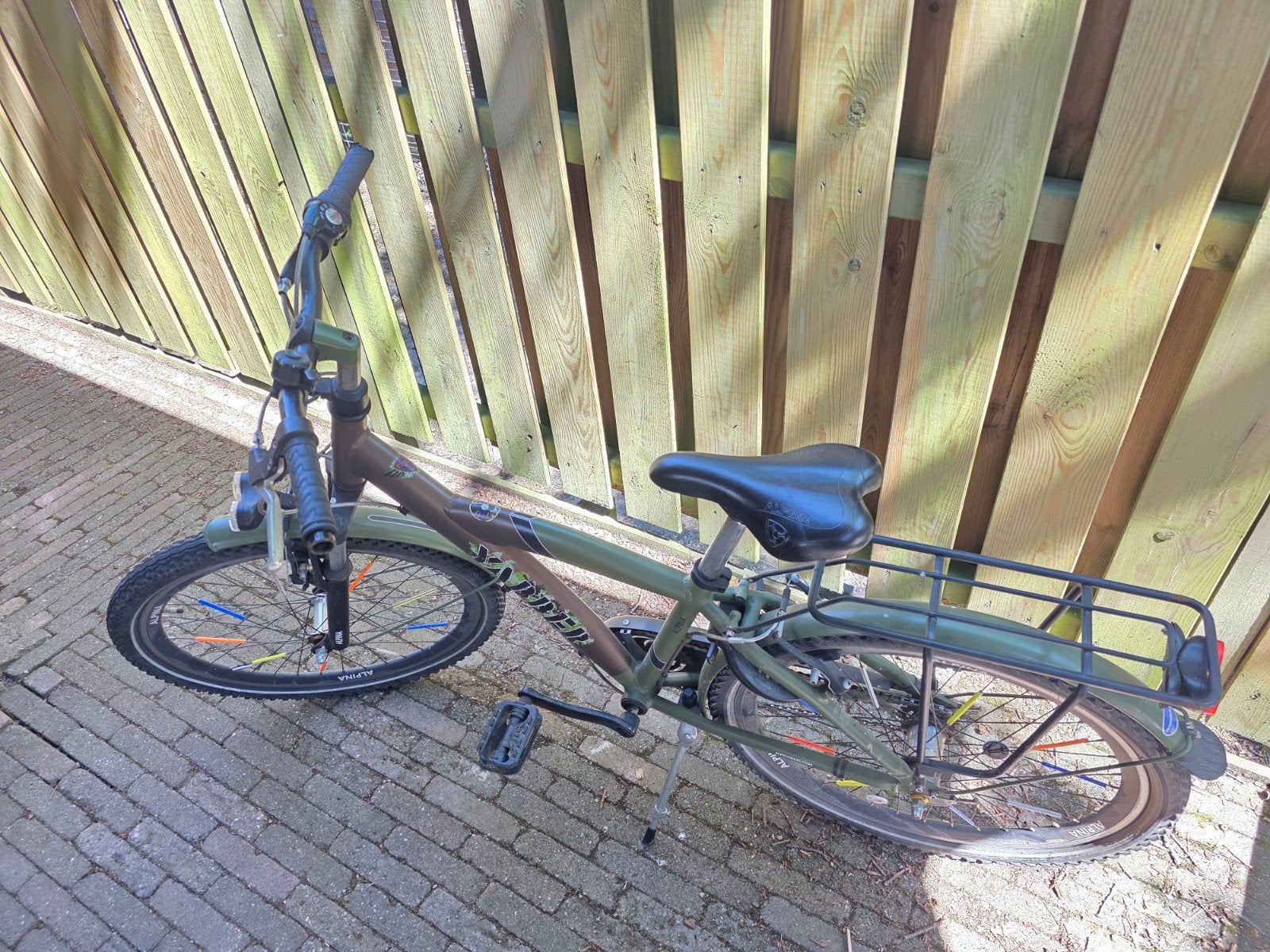 Alpina Yabber 24" fiets met 3 versnellingen, Ophalen, Velgrem, Alpina, Versnellingen