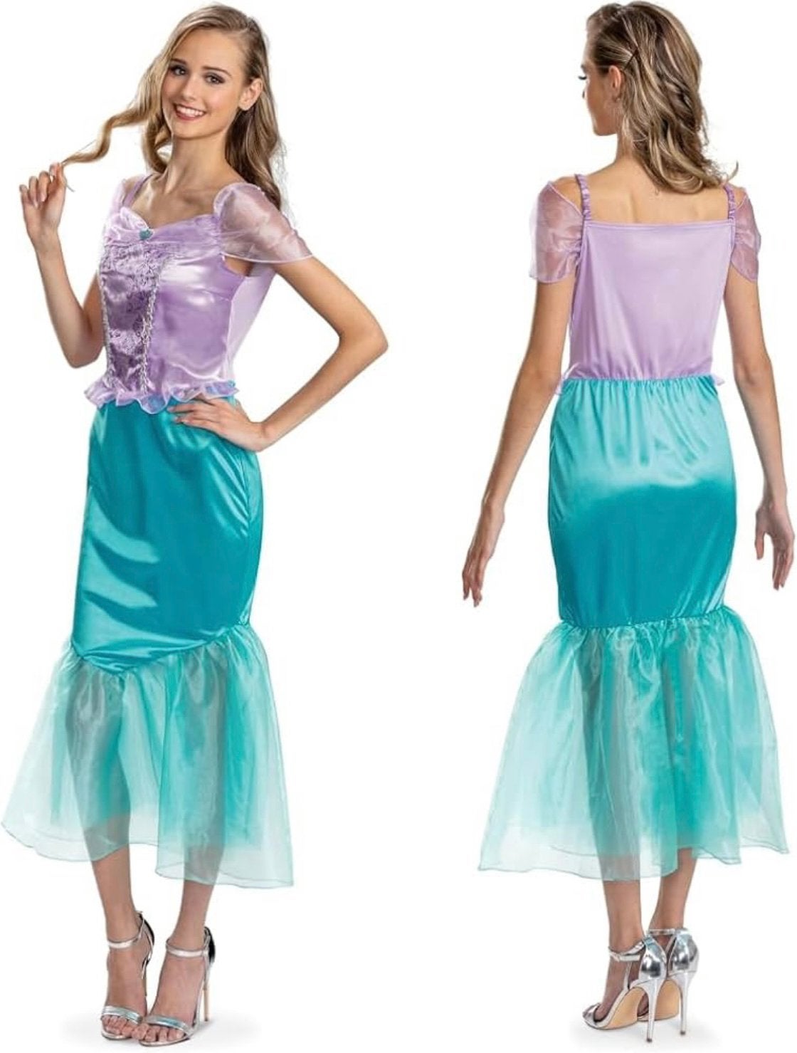 NIEUW! Disney Ariel prinsessenjurk (kostuum) Maat L, Maat 42/44 (L), Nieuw, Ophalen of Verzenden, Overige thema's