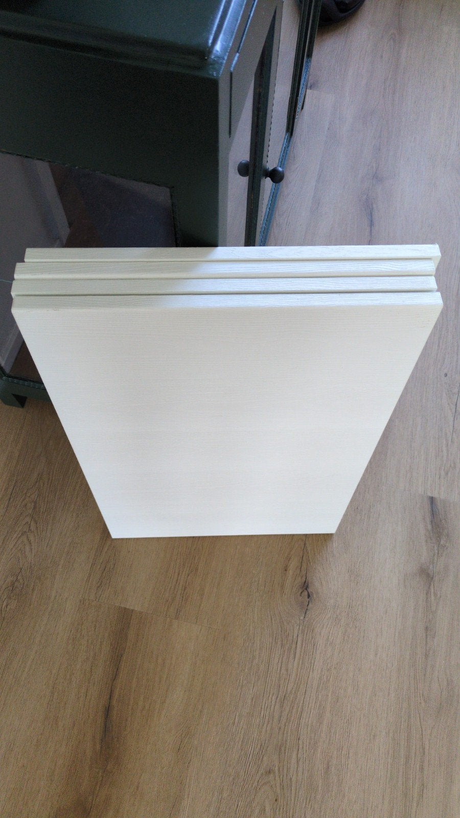 4 witte deuren Ikea Besta. Met houtstructuur, Ophalen, Gebruikt