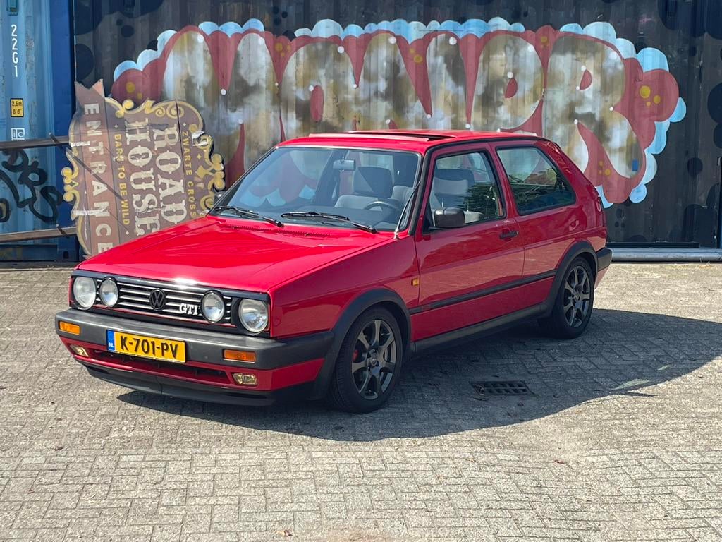 Volkswagen Golf GTI Mk2 - NIEUWE APK, Auto's, Voorwielaandrijving, Stof, 4 cilinders, 107 pk