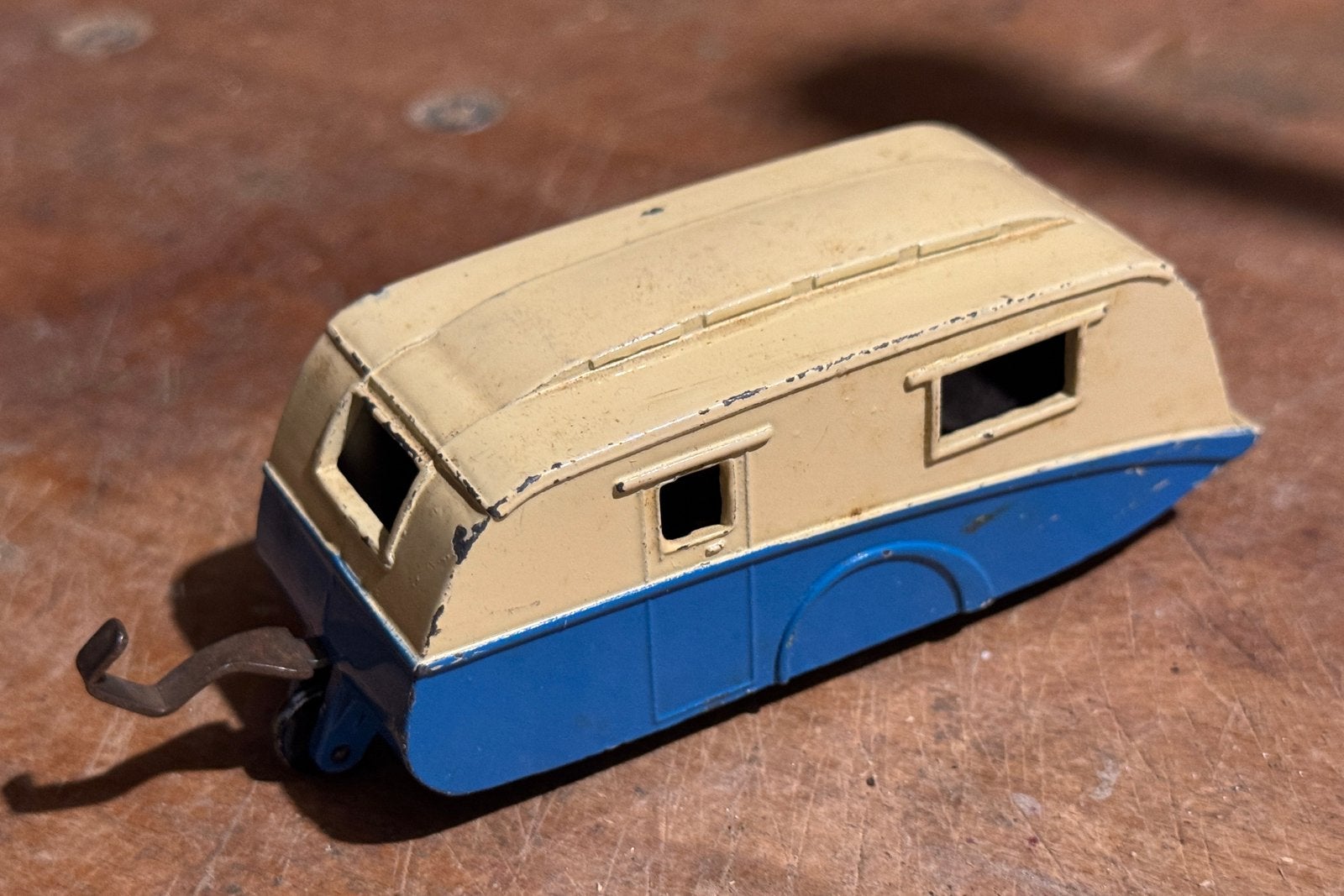 Dinky Toys - caravan - VINTAGE, Ophalen of Verzenden, Gebruikt, Overige typen, Dinky Toys