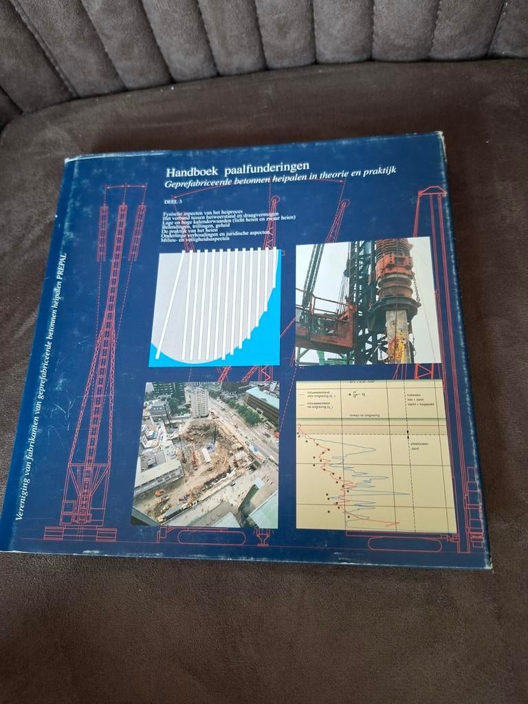 Handboek Paalfunderingen - Geprefabriceerde, Ophalen of Verzenden, Gelezen, Bouwkunde