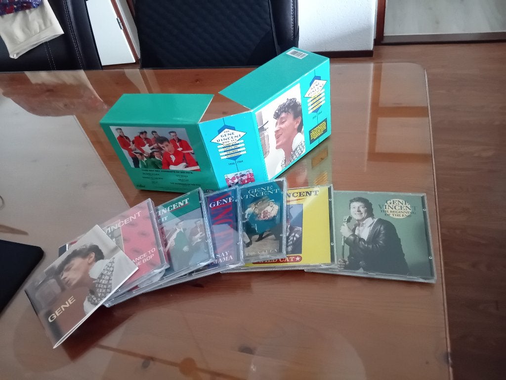 Eddie Cochran             -Gene Vincent, Verzenden, Zo goed als nieuw, Poprock, Overige typen