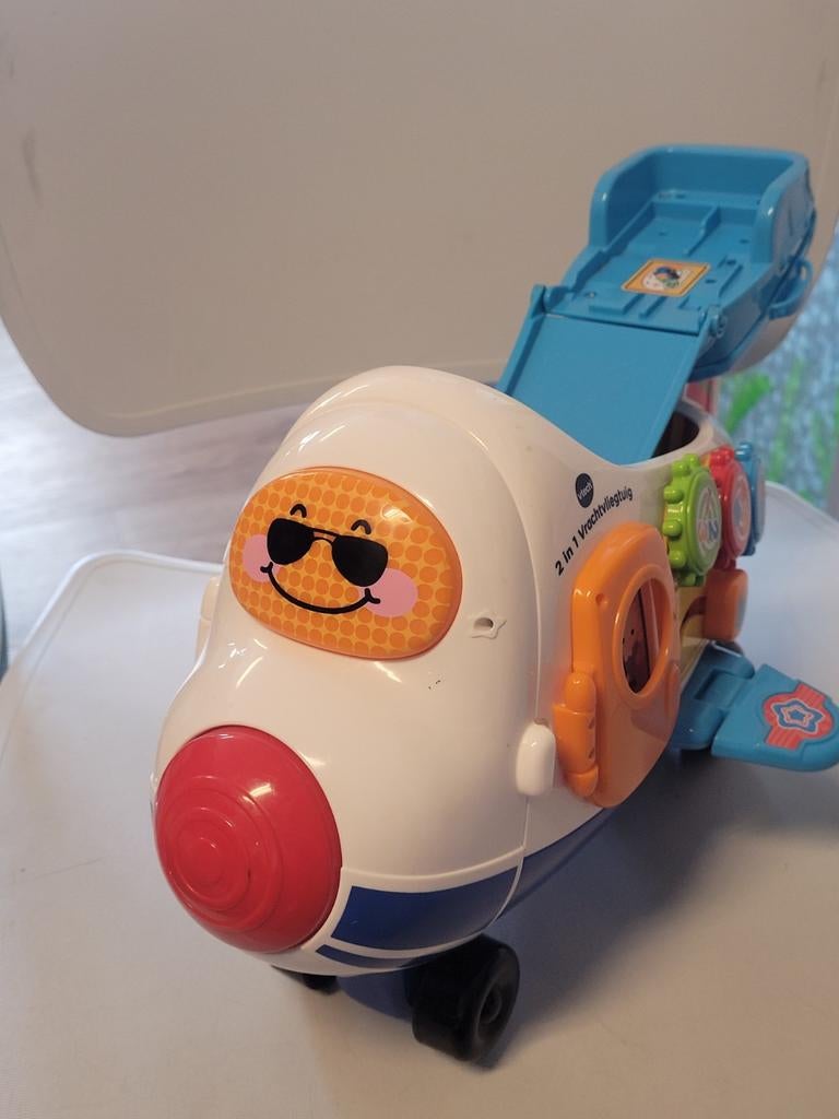 VTech Toet Toet Vliegtuig met openende voorkant, Ophalen, Zo goed als nieuw