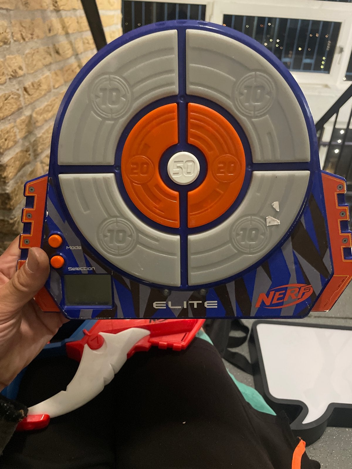 Nerf Elite Elektronisch Scorebord Doelwit, Ophalen, Gebruikt, Jongen of Meisje