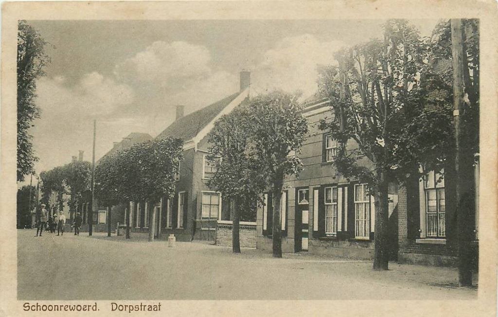388-270-041 Schoonrewoerd Dorpstraat, Verzenden, Voor 1920, Utrecht