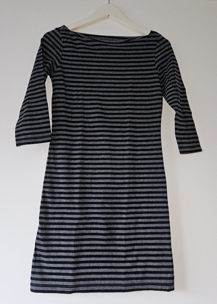 ZGAN zwart met grijze jurk merk Sutherland ll XS/34, Sutherland, Verzenden, Zwart, Zo goed als nieuw
