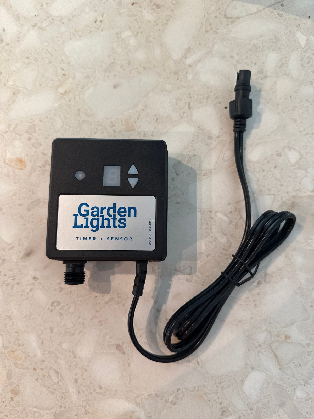 Garden Lights Timer + Sensor (IP44), Ophalen, Kunststof, Overige typen, 50 tot 250 watt