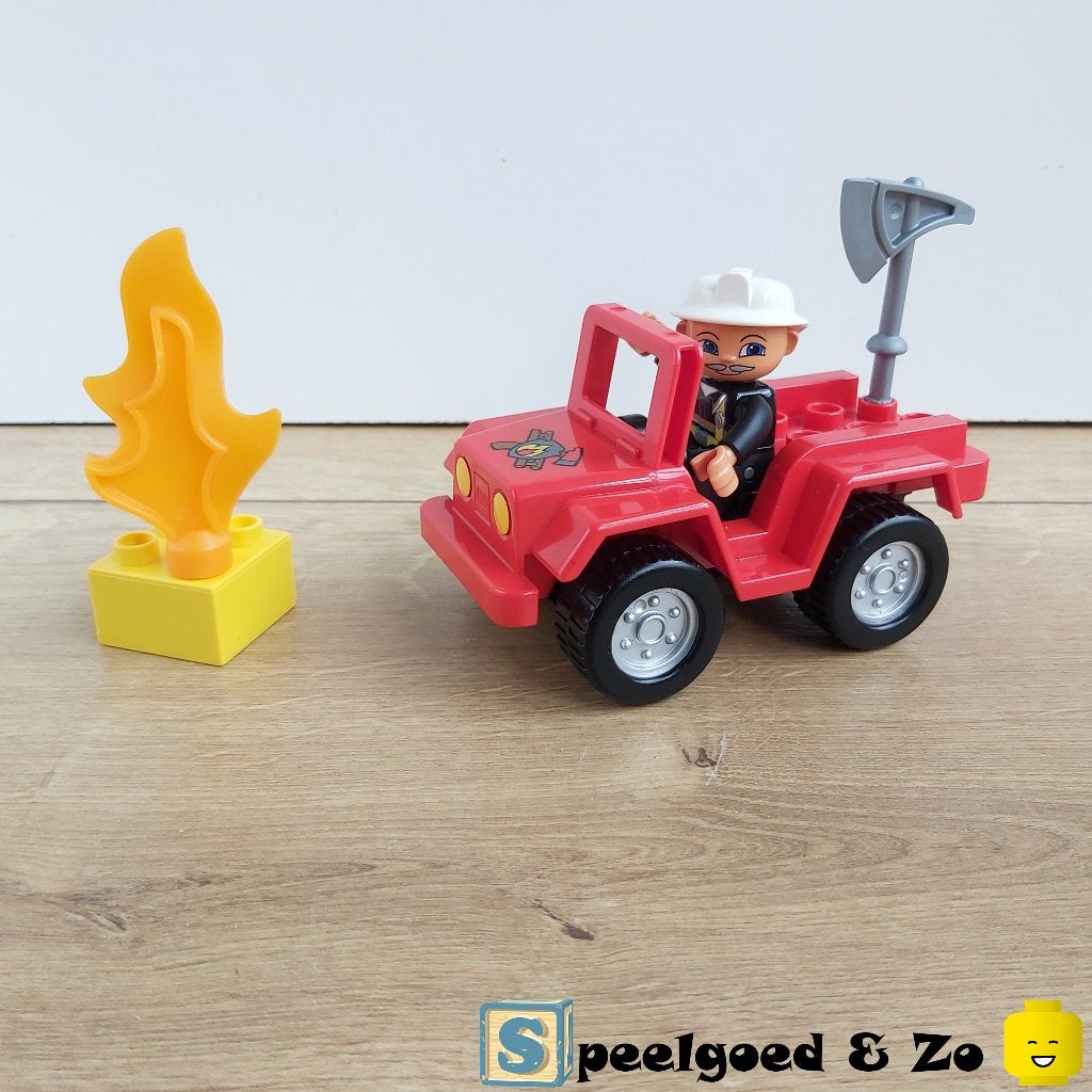 🚒 ZGAN | Lego Duplo Brandweer Commandant | compleet | 6169, City, Compleet, Ophalen of Verzenden, Zo goed als nieuw