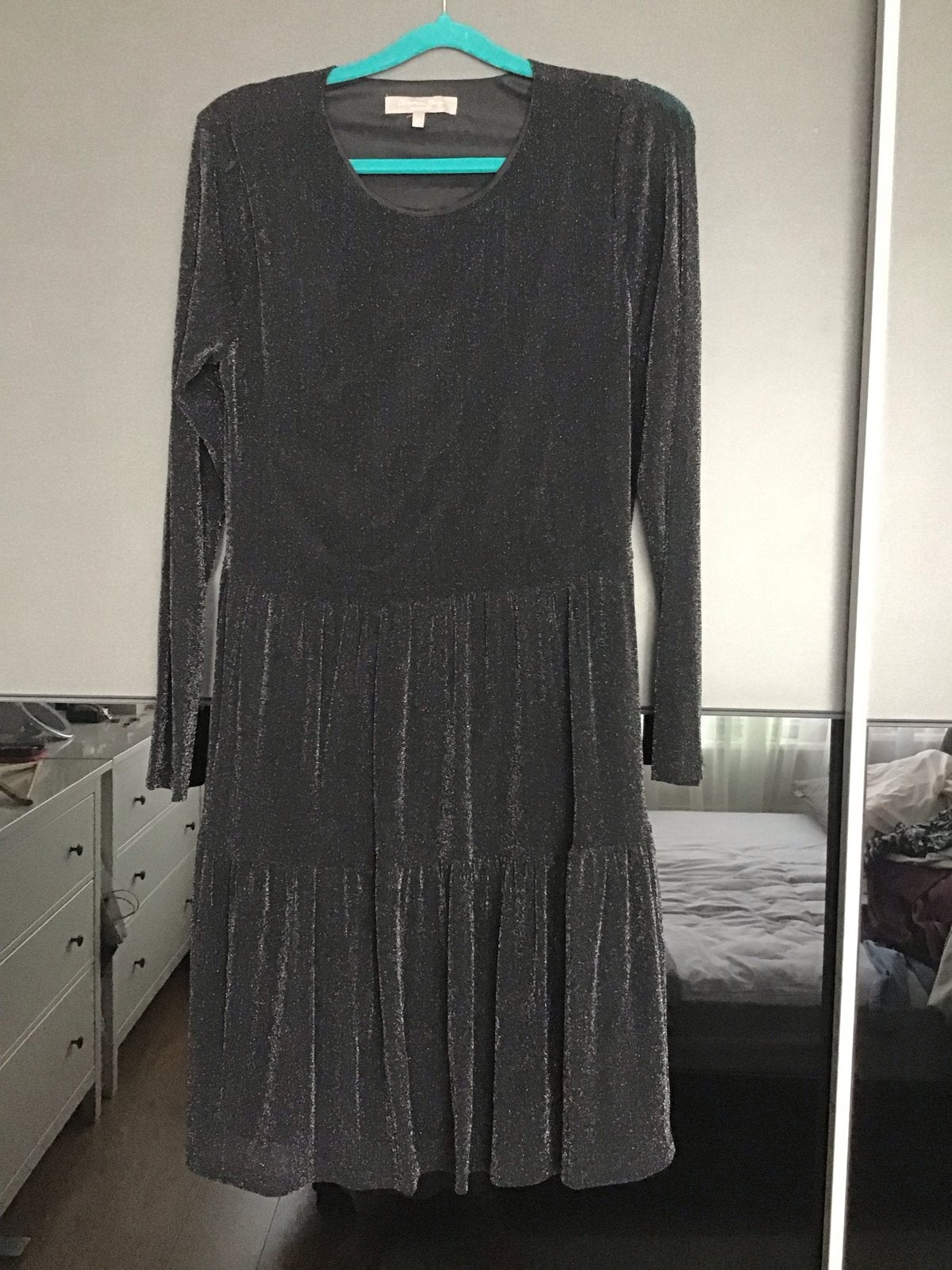 Christian Berg Selection Jurk Maat 40 Zilverkleurig, Kleding | Dames, Maat 38/40 (M), Ophalen of Verzenden, Zo goed als nieuw
