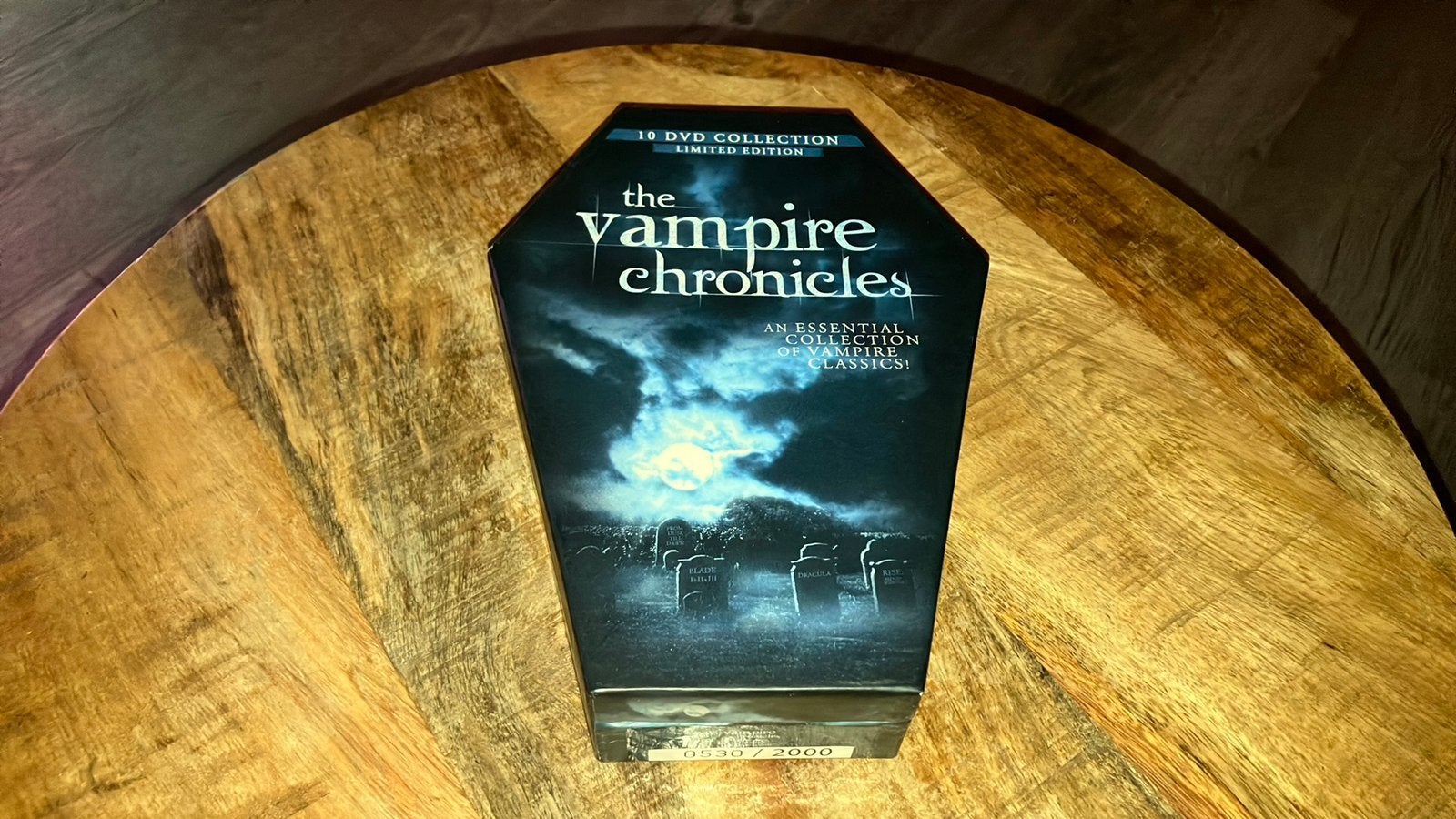 The Vampire Chronicles 10 dvd box (Limited Edition), Vanaf 16 jaar, Ophalen of Verzenden, Zo goed als nieuw