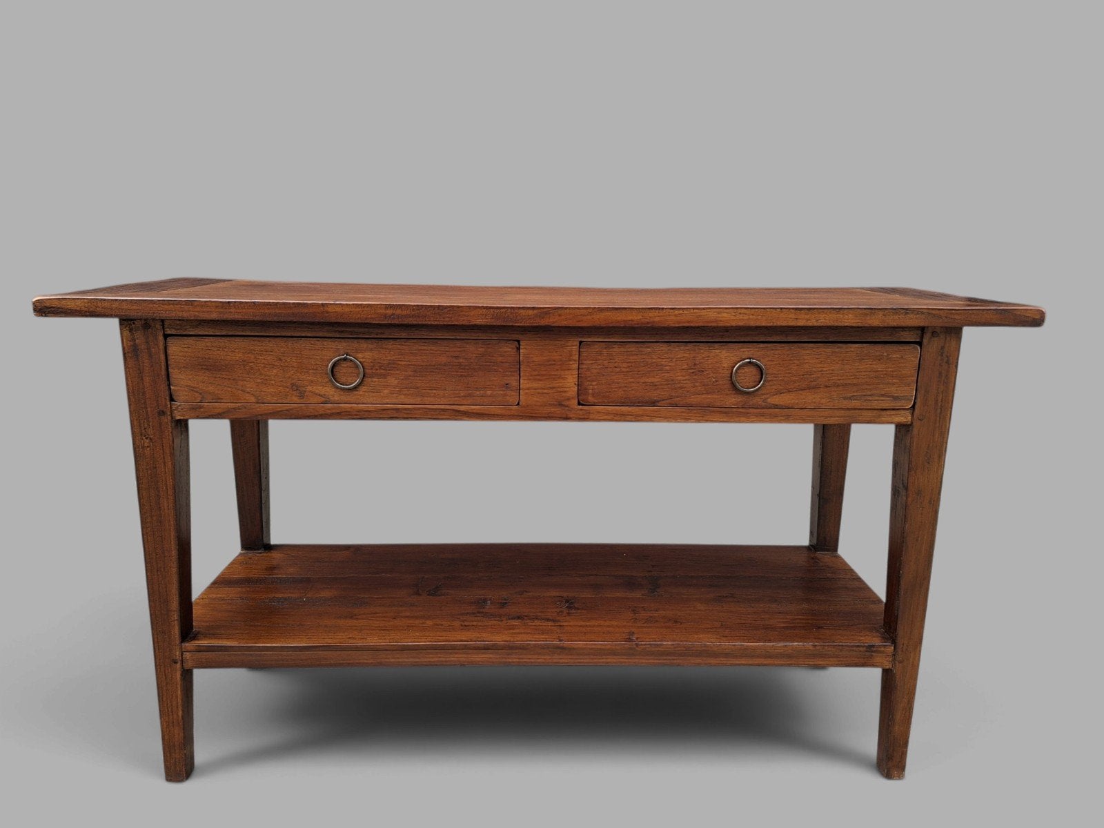 Klassieke sidetable, wandtafel, console, Ophalen of Verzenden, Zo goed als nieuw, 25 tot 50 cm, Rechthoekig