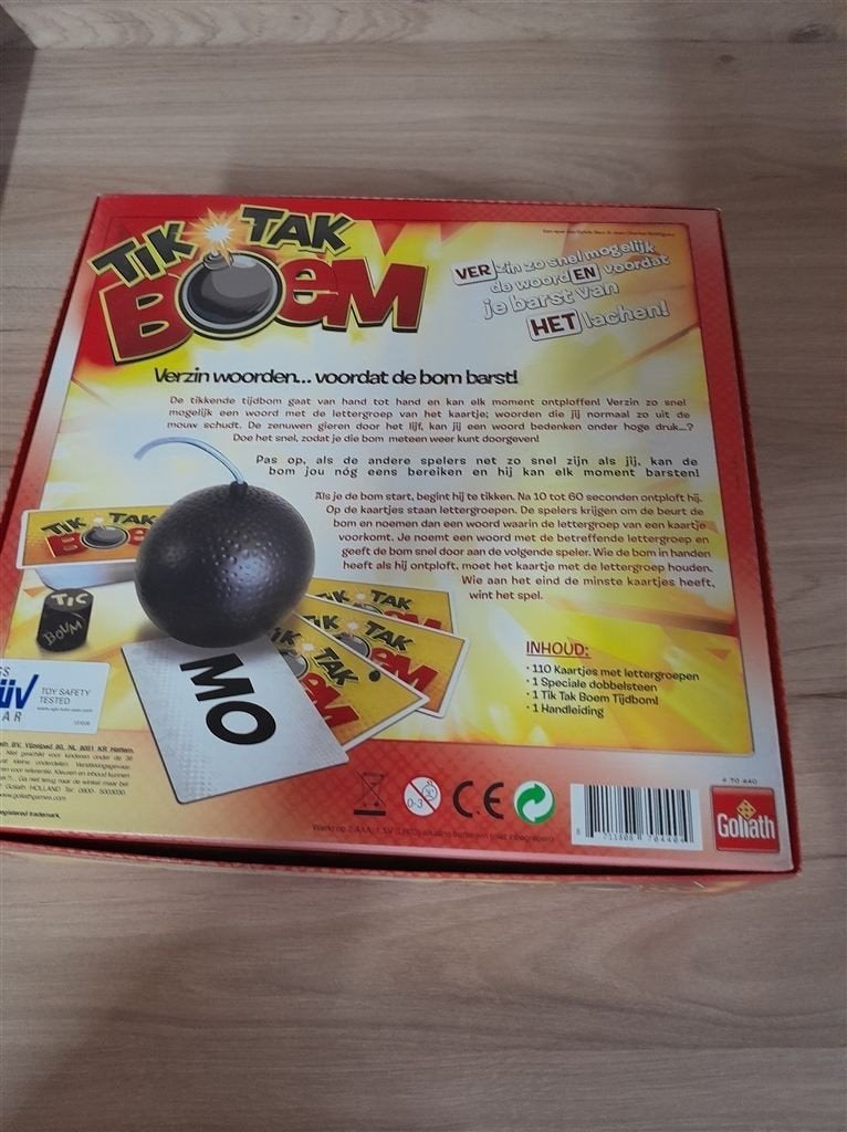 tik tak boem - s4555, Verzenden, Zo goed als nieuw
