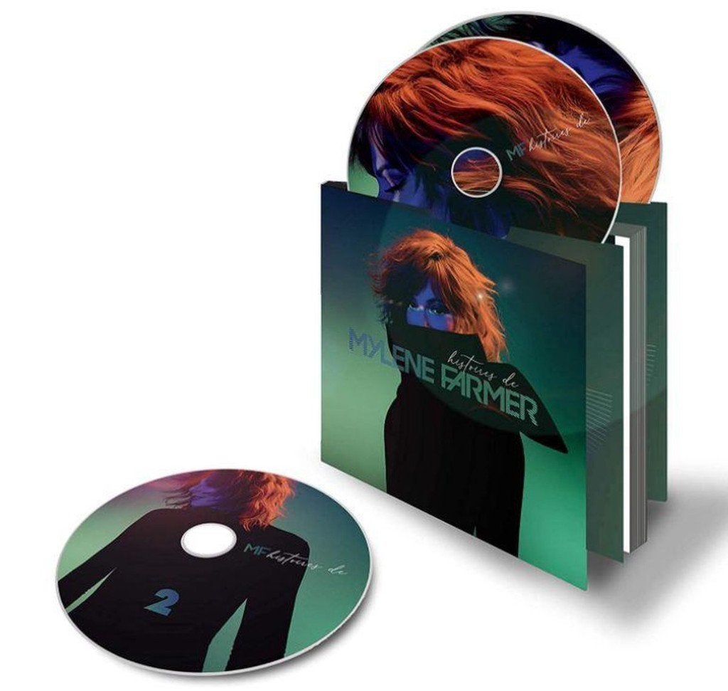 Mylene Farmer sealed 3 cd set Histoires des 52 tracks, Boxset, Nieuw in verpakking, Remastered, Pop