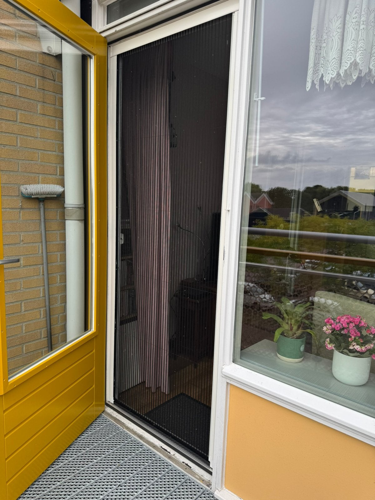 Vouw hordeur Unilux, maatwerk let op, Hellevoetsluis, Ophalen, Gebruikt, Hordeur, 200 tot 215 cm