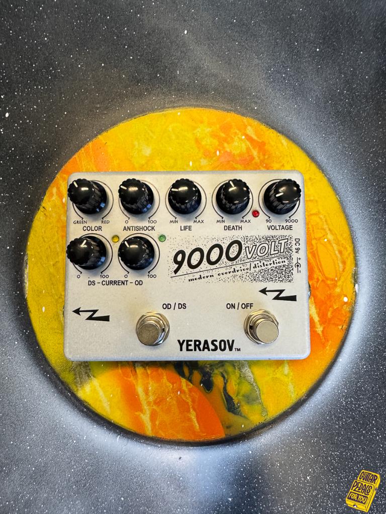Yerasov 9000 VOLT: Modern Overdrive/Distortion, Gebruikt, Yerasov, Ophalen of Verzenden, Distortion, Overdrive of Fuzz