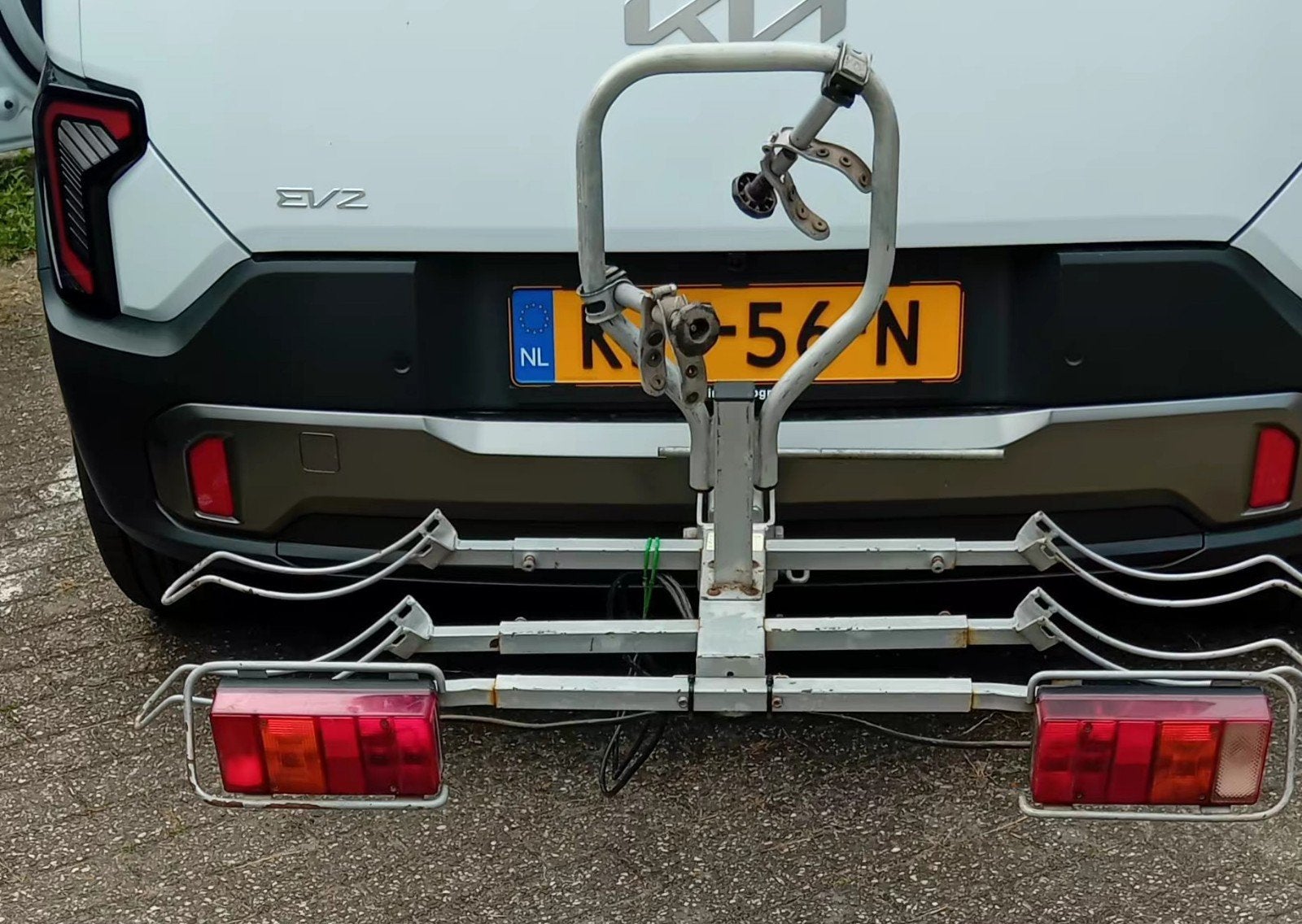 fietsendrager, Ophalen of Verzenden, 2 fietsen, Gebruikt, Trekhaakdrager