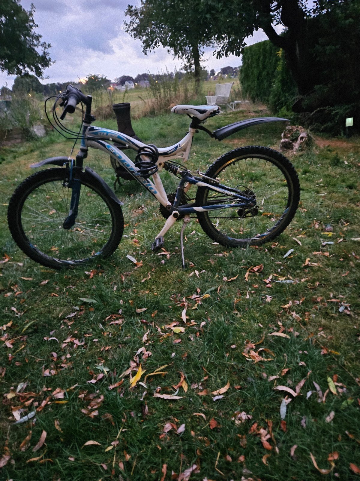 Witte crossfiets - opknapper, Ophalen, Gebruikt, Staal, 24 inch of meer