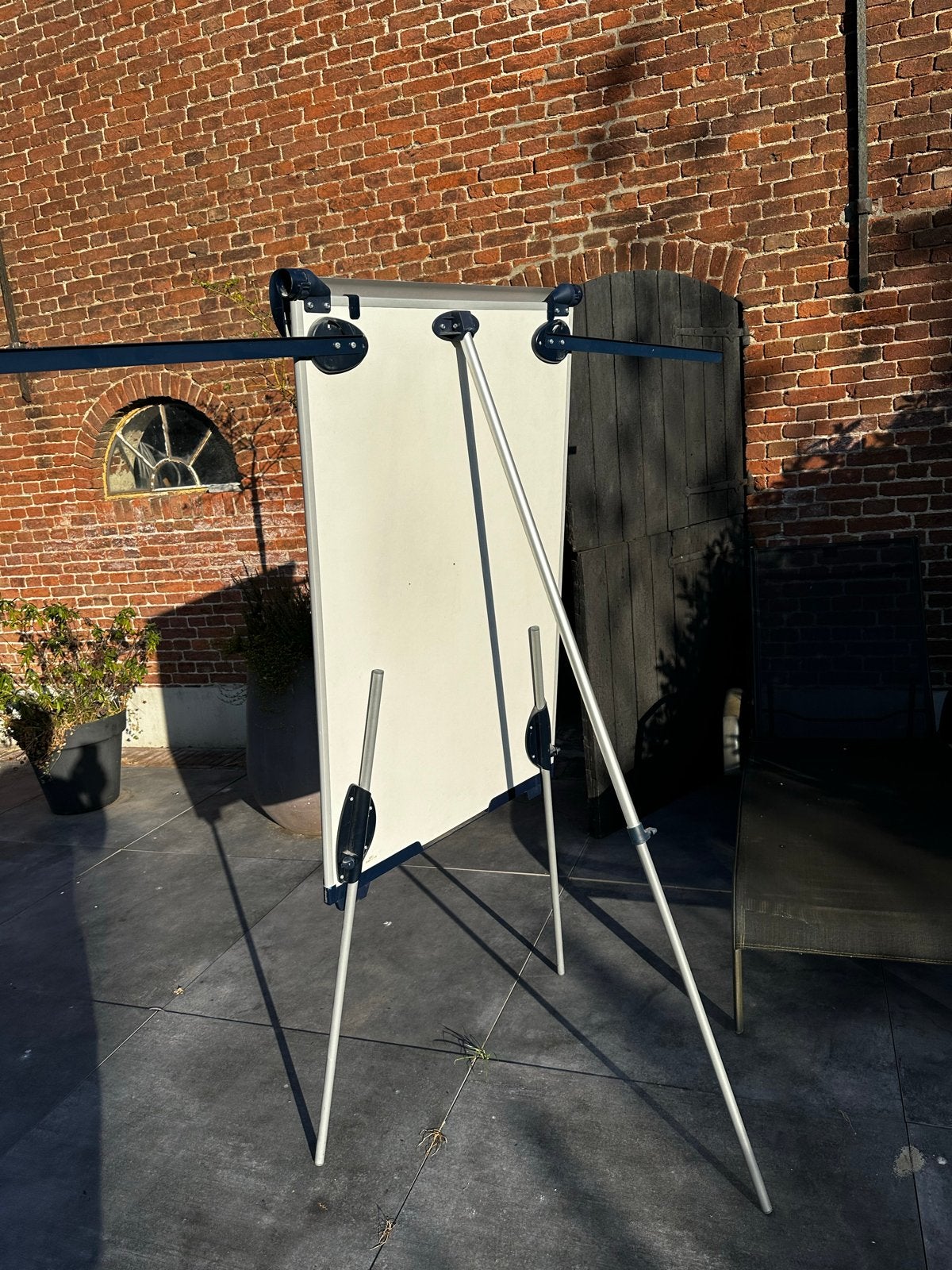 Flip-over whiteboard op statief - Gebruikt, Ophalen, Gebruikt