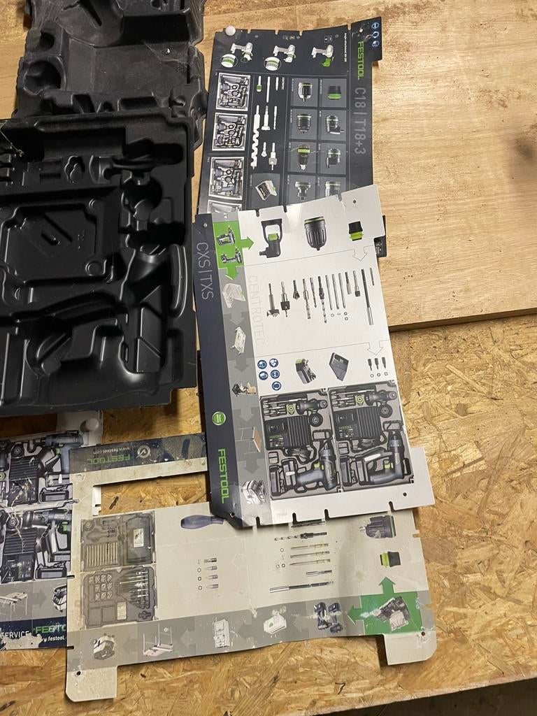 Festool inlay, Ophalen of Verzenden, Zo goed als nieuw
