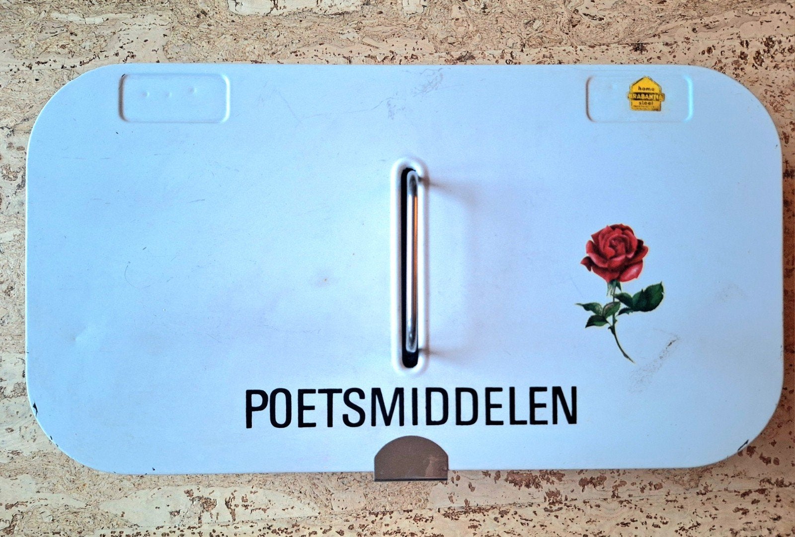Vintage poetsmiddelenblik Brabantia, Ophalen of Verzenden